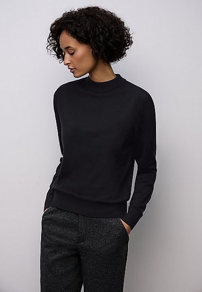 STREET ONE Strickpullover mit Strick-Detail günstig online kaufen