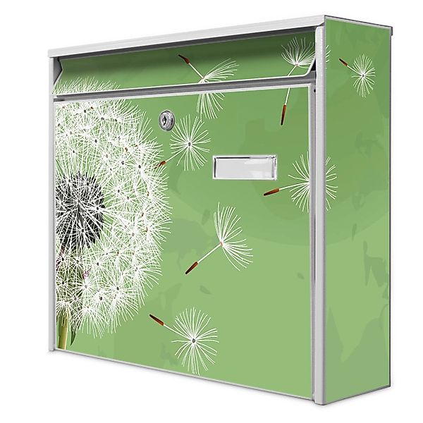 Banjado Briefkasten Weiß 36.2x32.2x10cm Groß / Inkl. Montagematerial & 2 Sc günstig online kaufen