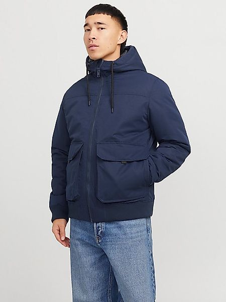 Jack & Jones Bomberjacke JJCONSTRUCT BOMBER mit glänzender Oberfläche günstig online kaufen