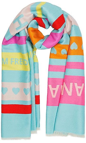 Caspar Modeschal Weicher Damen Schal aus Viskose Halstuch mit buntem Muster günstig online kaufen