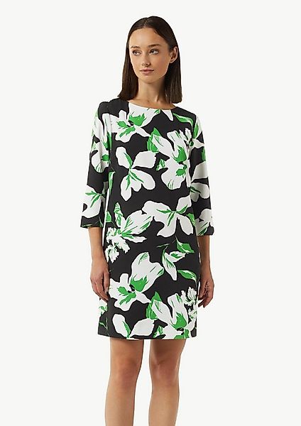 comma Minikleid Kleid Kurzes Kleid mit All-over-Print günstig online kaufen