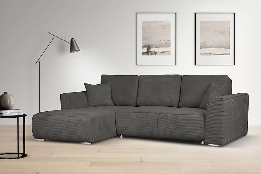 OTTO home "BEATRICE optionale Schlafsofa mit Bettkasten, B/T/H: 265/170/86 günstig online kaufen