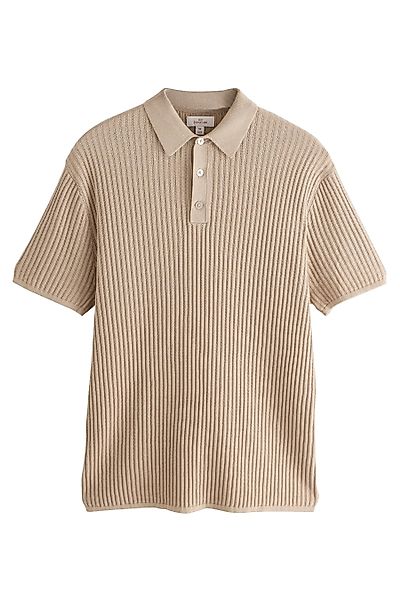 Next Poloshirt Regular Fit Signature Kurzarmhemd, günstig online kaufen