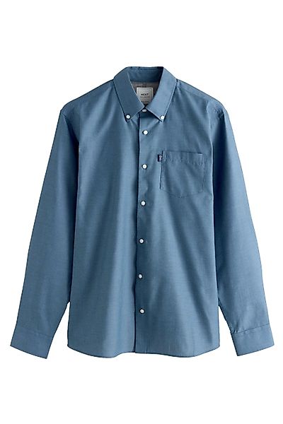 Next Businesshemd Pflegeleichtes Button-Down-Oxford-Hemd (1-tlg) günstig online kaufen