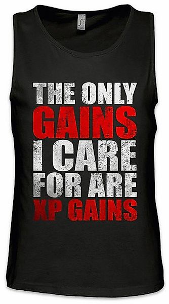 Urban Backwoods Tanktop The Only Gains I Care For Ärmelloses T-Shirt Are XP günstig online kaufen