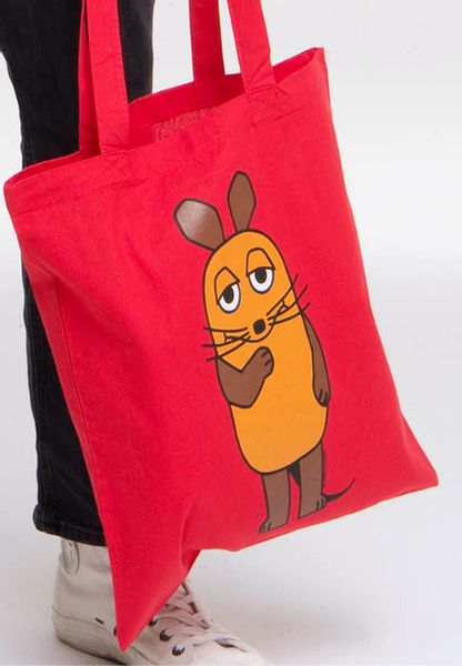 LOGOSHIRT Henkeltasche "Baumwolltasche Die Sendung mit der Maus" mit Sendun günstig online kaufen