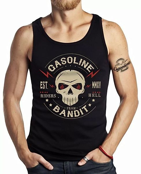GASOLINE BANDIT® Tanktop für Hot Rod Biker Racer Motorrad Fans: Riders from günstig online kaufen