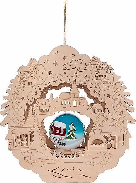 Myflair Möbel & Accessoires Dekoobjekt "Weihnachtsdeko mit LED Beleuchtung" günstig online kaufen