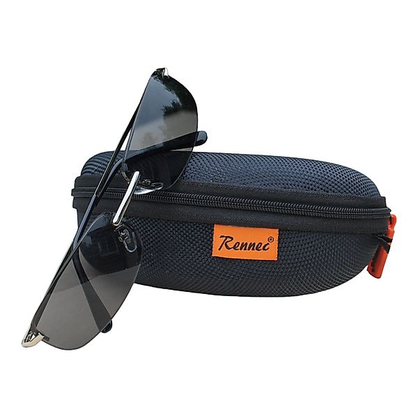 Rennec Sonnenbrille (Edelstahl Sonnenbrille mit Hardcase) günstig online kaufen