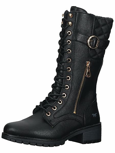 Mustang Shoes Schnürstiefel "Mustang Shoes Stiefel Lederimitat" günstig online kaufen