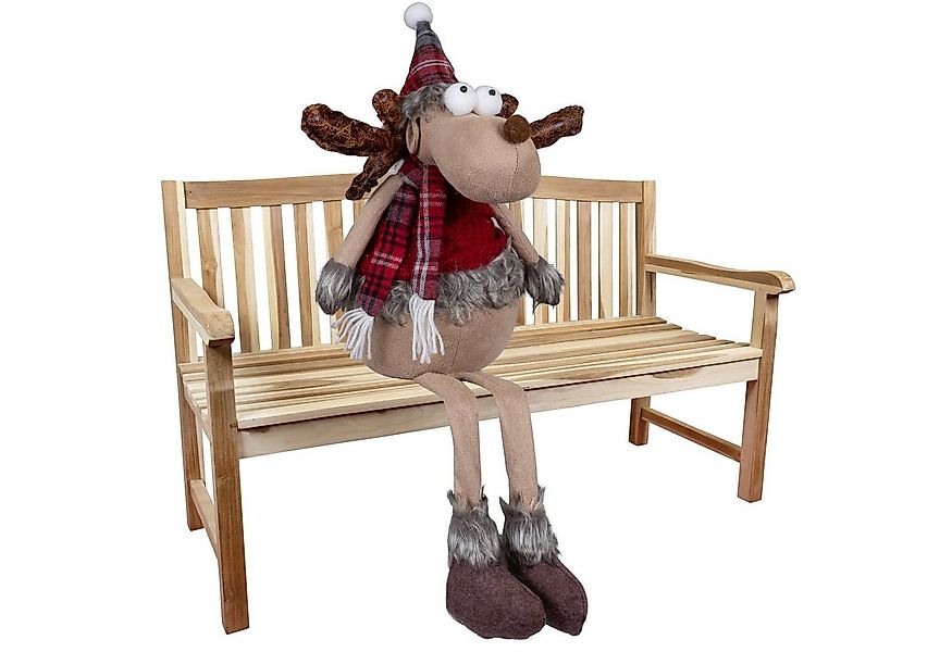 Christmas Paradise Weihnachtsfigur Elch 32cm (70cm) Kantenhocker (Deko Figu günstig online kaufen