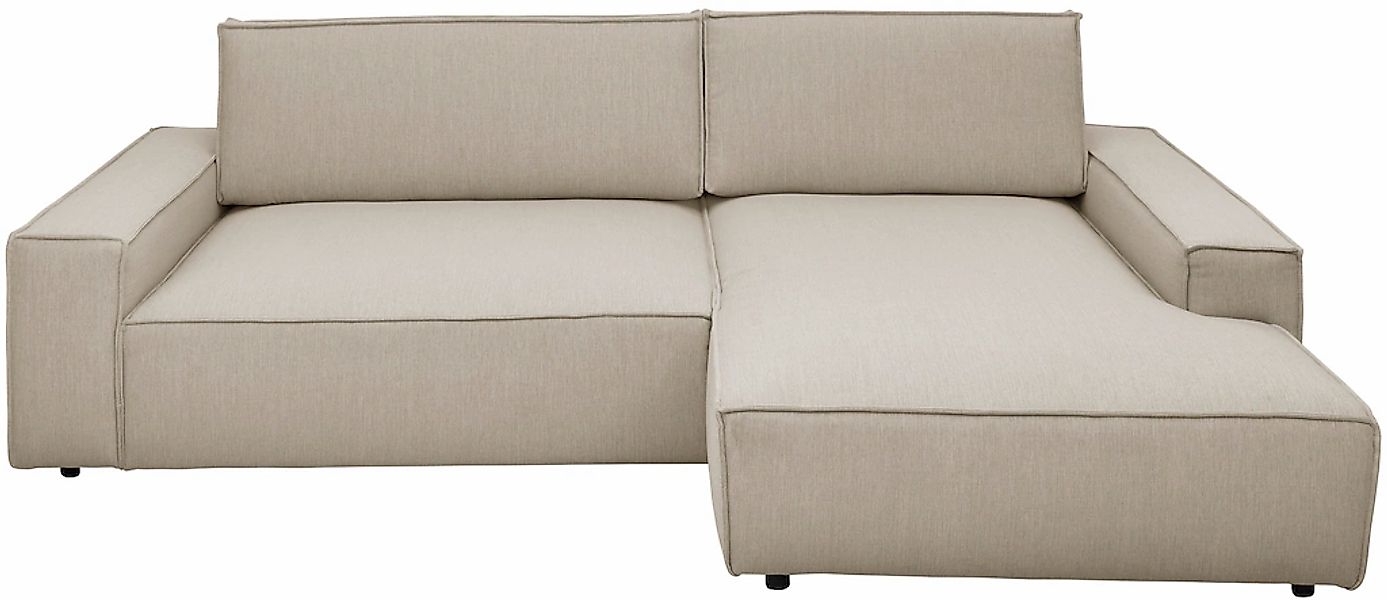Home affaire "NEU: SHERWOOD XXL 284, Big-Sofa L-Form, tiefe Sitzfläche 95 c günstig online kaufen