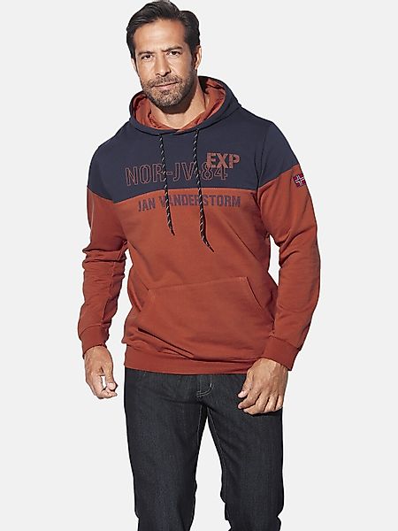 Jan Vanderstorm Kapuzensweatshirt JERRES mit Kapuze günstig online kaufen