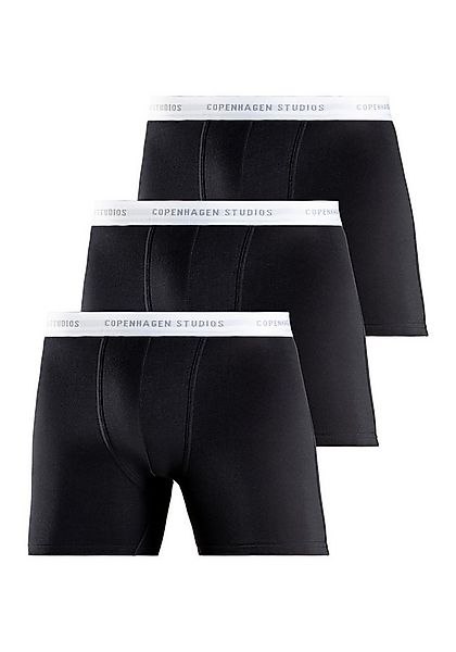 Copenhagen Studios Langer Boxer Boxershorts für Herren (Packung, 3-St., 3er günstig online kaufen