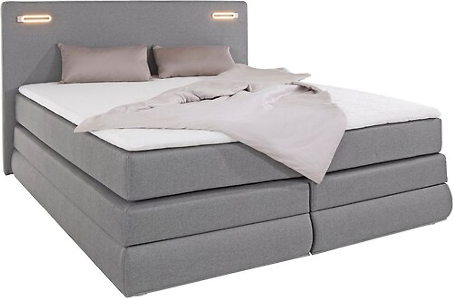 COLLECTION AB Boxspringbett »Ninoni« inkl. Bettkasten, Topper und wahlweise günstig online kaufen