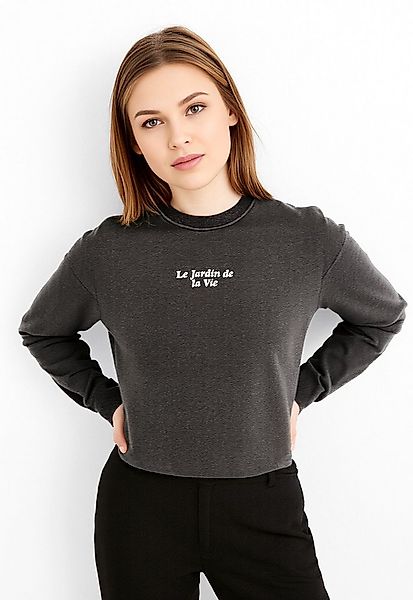 ONLY Sweatshirt ONLLUCINDA L/S FLOWERS O-NECK UB SWT günstig online kaufen