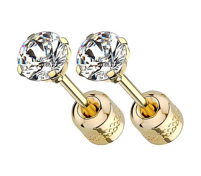 Taffstyle Paar Ohrstecker Ohrringe Chirurgenstahl Ohrstecker Gesundheitsste günstig online kaufen