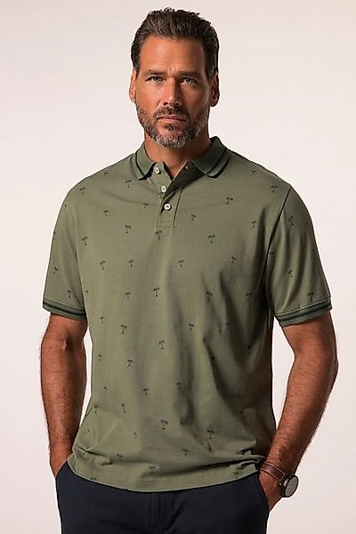 JP1880 Poloshirt JP1880 Poloshirt Halbarm Alloverprint bis 8 XL günstig online kaufen