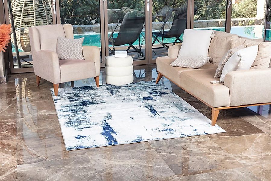 Surya Teppich »Abstract«, rechteckig, Modern Marmor Design, Wohnzimmerteppi günstig online kaufen