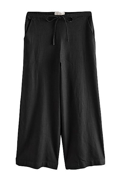 Next Palazzohose Elegante Hose mit weitem Bein, Kurzgröße (1-tlg) günstig online kaufen