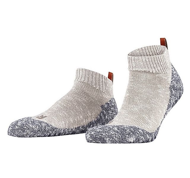 FALKE Socken Tagessocke Quarter Lodge Homepad grau/beige Herren - 1 Paar günstig online kaufen