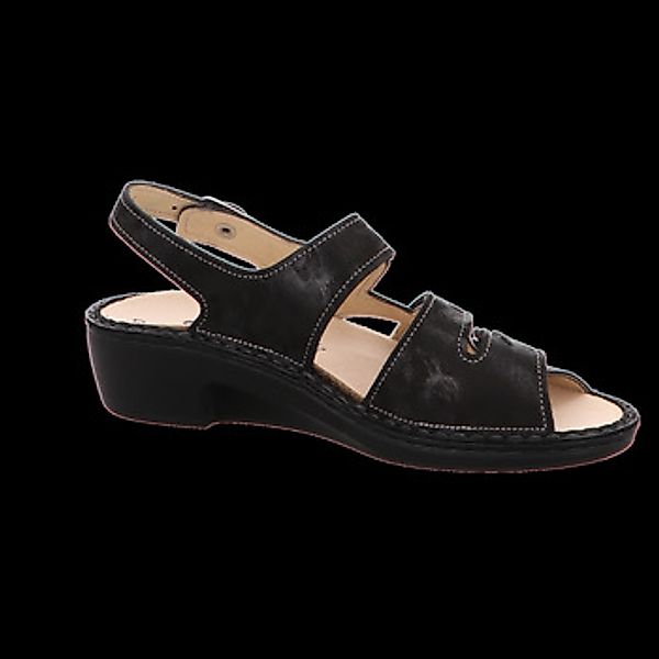 Finn Comfort  Sandalen Sandaletten Aversa 02690-644144 nero Chenile 02690-6 günstig online kaufen