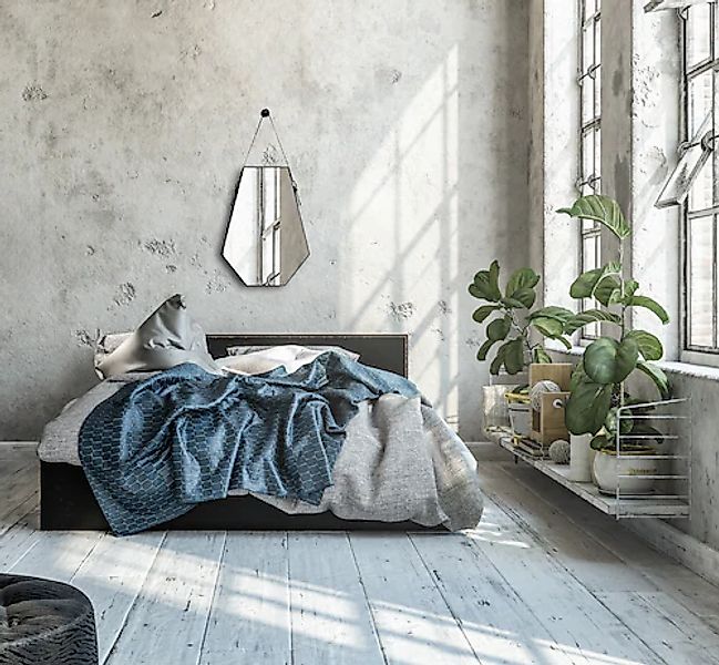 MIRRORS AND MORE Dekospiegel »Emmi« sechseckige Form, dekoratives Lederband günstig online kaufen