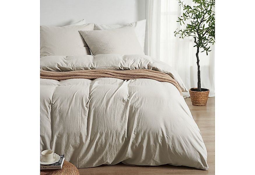 Topfinel Bettwäsche Bettwäsche 135x200 4teilig weiche Vorgewaschene Hautfre günstig online kaufen