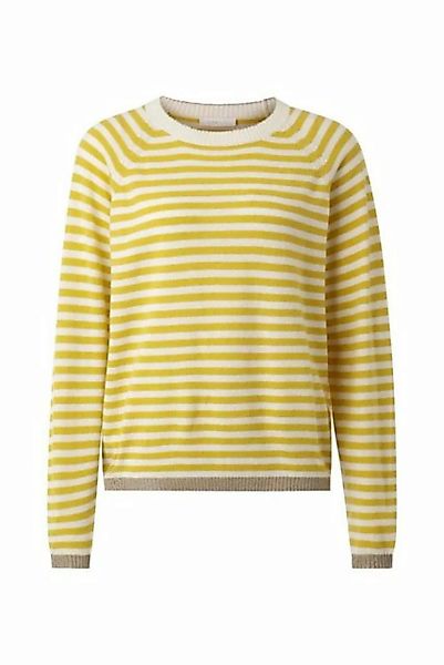 Rich & Royal Sweatshirt Crew-neck fine guage stripe günstig online kaufen
