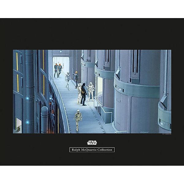Komar Wandbild Star Wars Elevator 50 x 40 cm günstig online kaufen