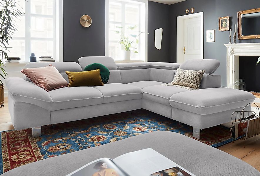 COTTA "Driver L-Form" mit Kopfteilverstellung, wahlweise mit Bettfunktion & günstig online kaufen