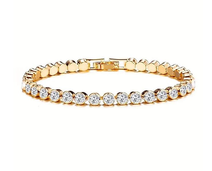 Lale Collection® Armband Glitzer-Strass Tennis-Armband Damen Korea-Style El günstig online kaufen