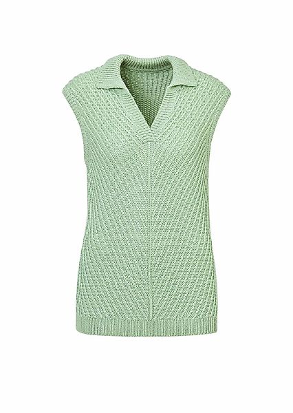 GOLDNER Rundhalspullover "Stricktop mit V-Ausschnitt" keine/nicht relevant günstig online kaufen