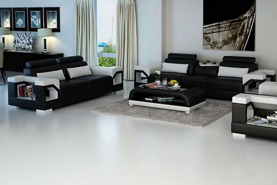 JVmoebel Sofa Moderne Leder Couchen Sofa Luxuriöse Sofagarnitur 3+2 Set, Ma günstig online kaufen
