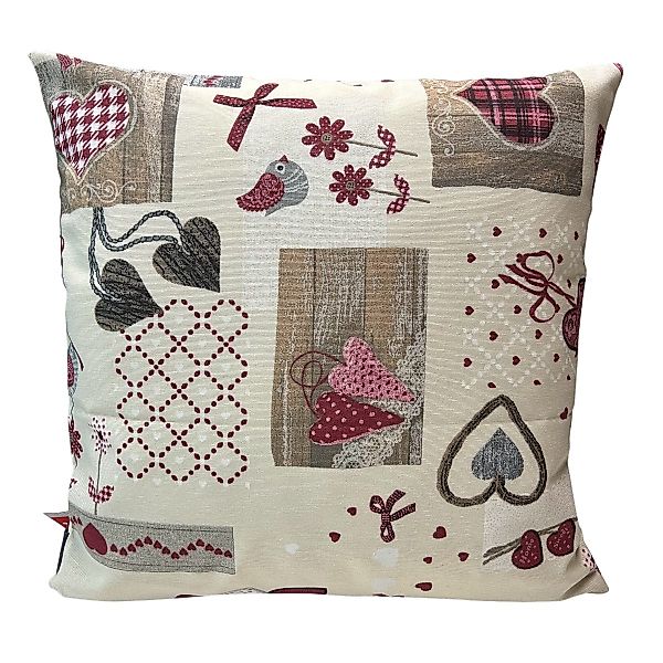 HOSSNER - HOMECOLLECTION Kissenbezug Bird 50x50 günstig online kaufen