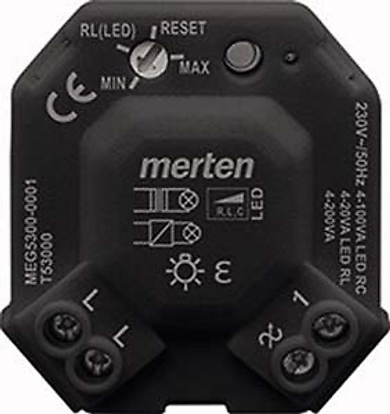 Merten Universal LED Dimmermodul schwarz MEG5300-0001 günstig online kaufen