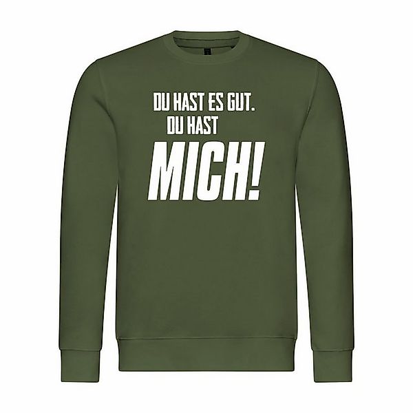 deinshirt Kapuzenpullover Herren Pullover Du hast es gut du hast mich Mit P günstig online kaufen