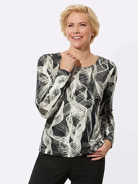 Classic Langarmshirt "Rundhals-Shirt" 1 Stk. günstig online kaufen