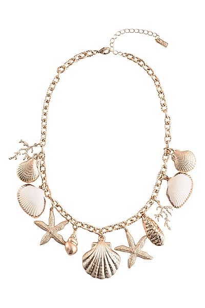 Next Charm-Kette Halskette mit Muschelanhängern (1-tlg) günstig online kaufen