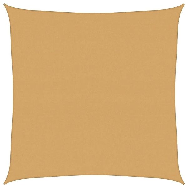 vidaXL Sonnensegel 160 g/m² Quadratisch Sandfarbe 4x4 m HDPE 4002023 günstig online kaufen