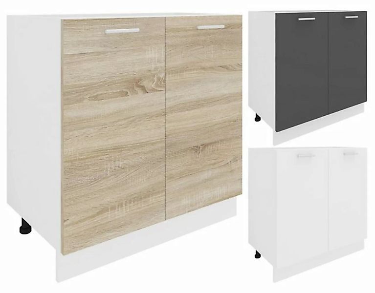 VCM Küchenschrank Breite 80 cm Drehtüren Unterschrank Küche Küchenmöbel Esi günstig online kaufen