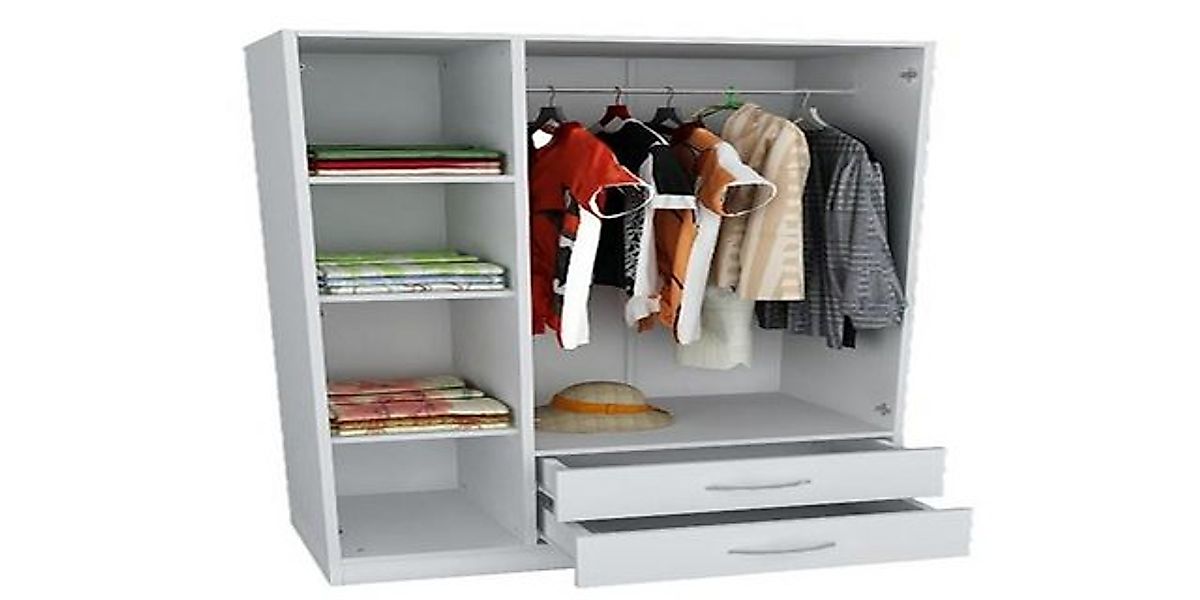 JVmoebel Kleiderschrank Stilvolle Kleiderschrank Schlafzimmer Garderobensch günstig online kaufen