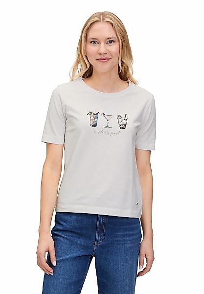 Betty&Co Kurzarmshirt "Betty & Co Casual-Shirt mit Print", (1 tlg.) günstig online kaufen