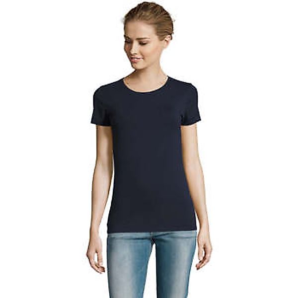 Sols  T-Shirt Camiserta de mujer de cuello redondo  CON algodón semi-peinad günstig online kaufen