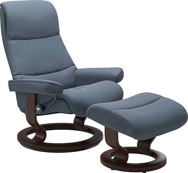 Stressless Relaxsessel "View" mit Classic Base, Größe L, Gestell Braun günstig online kaufen