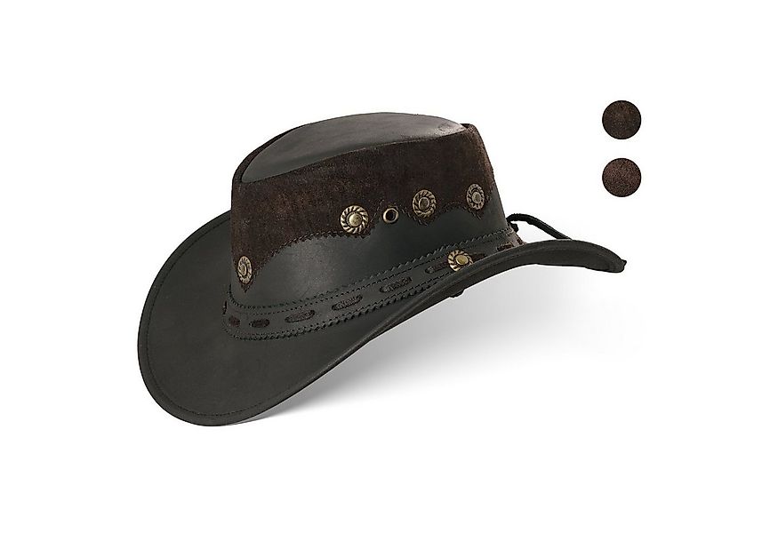 BLACK FOREST FOX Cowboyhut Country Luxus Western Cowboy Hut Reiten Leder So günstig online kaufen