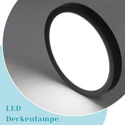 Nettlife LED Panel LED Deckenleuchte Flach günstig online kaufen