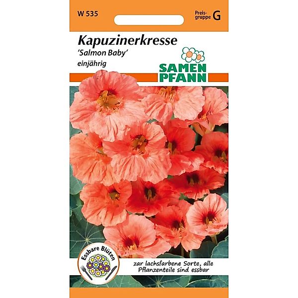 SAMEN PFANN Kapuzinerkresse Salmon Baby günstig online kaufen