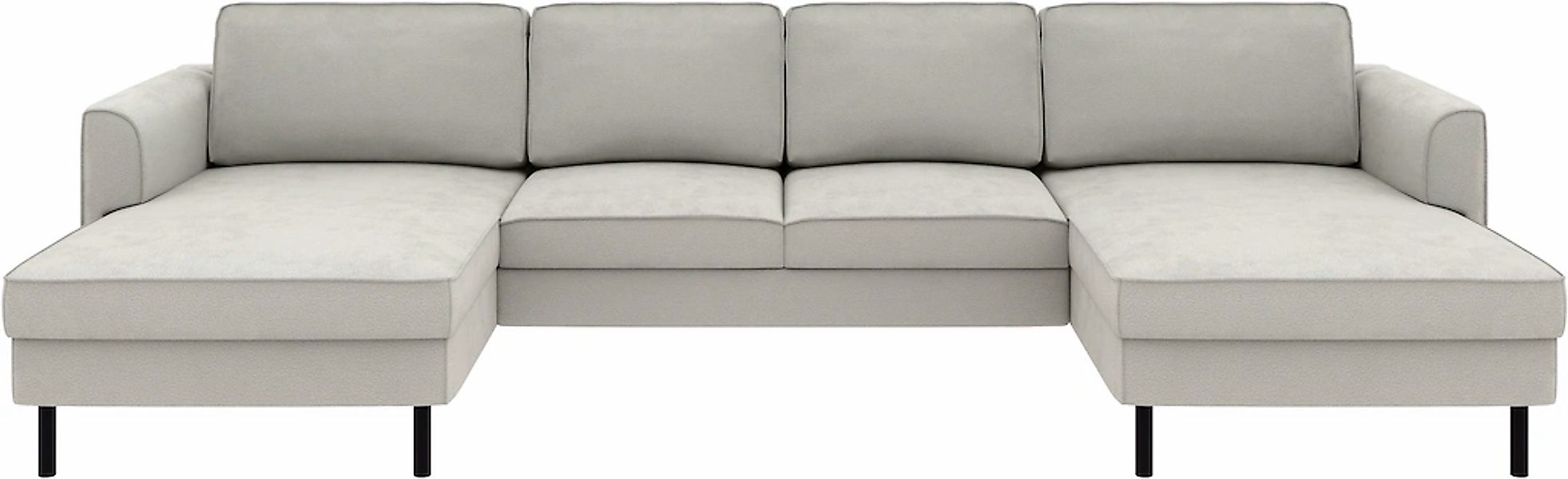 Home affaire Wohnlandschaft "Booster II, whlw. mit Schlaffunktion & Bettkas günstig online kaufen