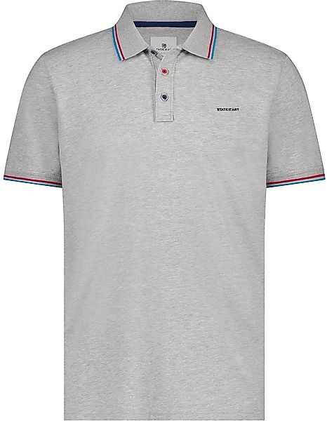 State Of Art Pique Poloshirt Grau - Größe M günstig online kaufen